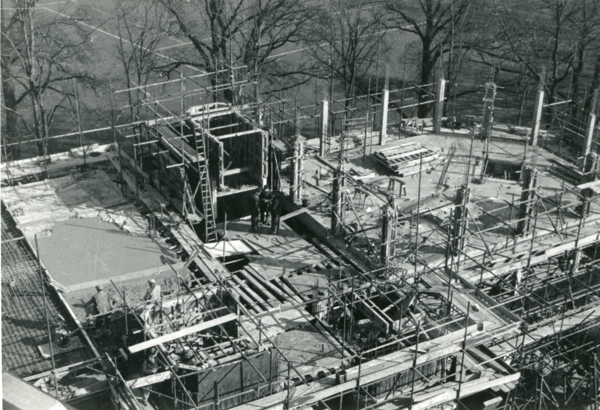 Under construction, 1959-1963 - University of Leicester