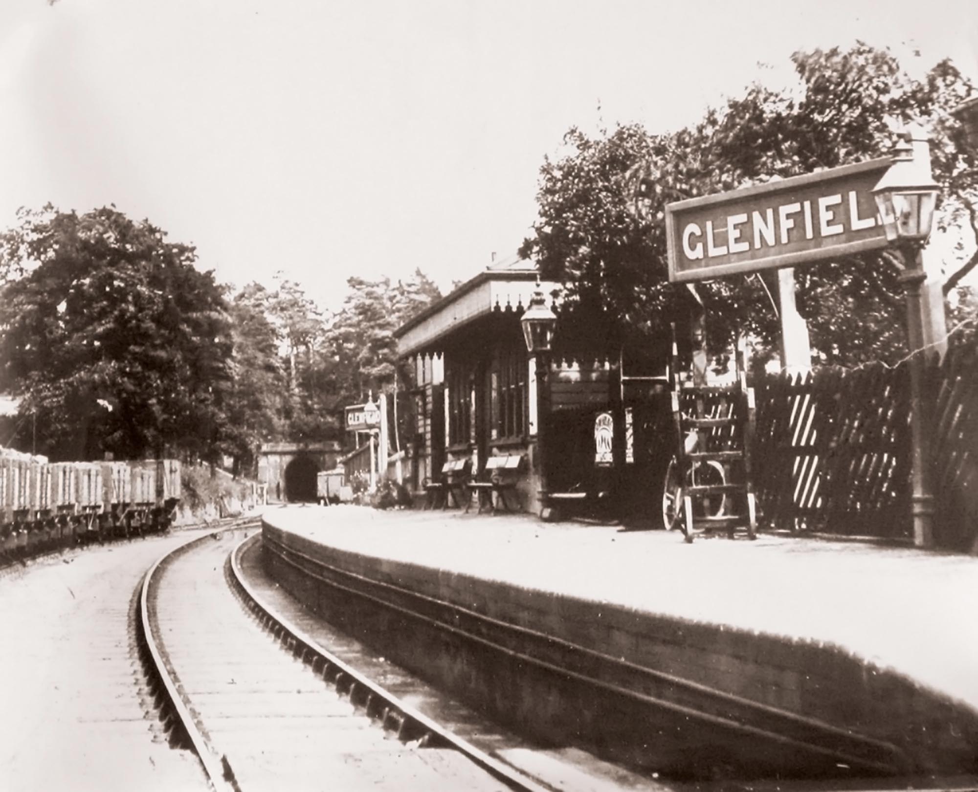 Glenfield Station c.1890 -