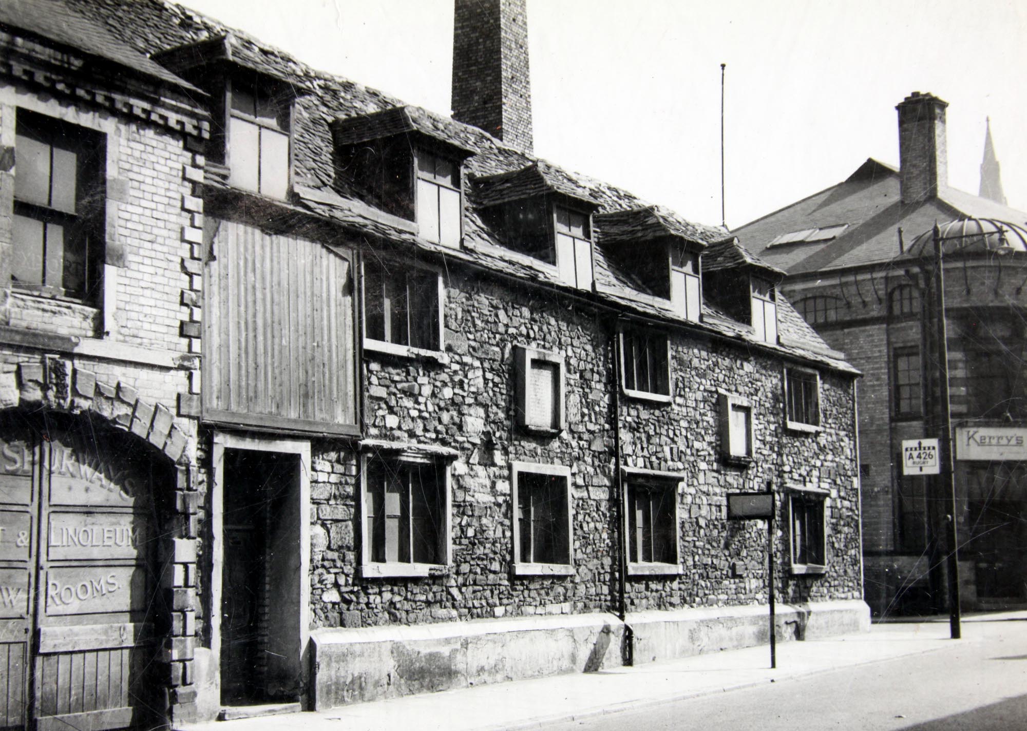 The building when it was Barton’s Bus Offices -