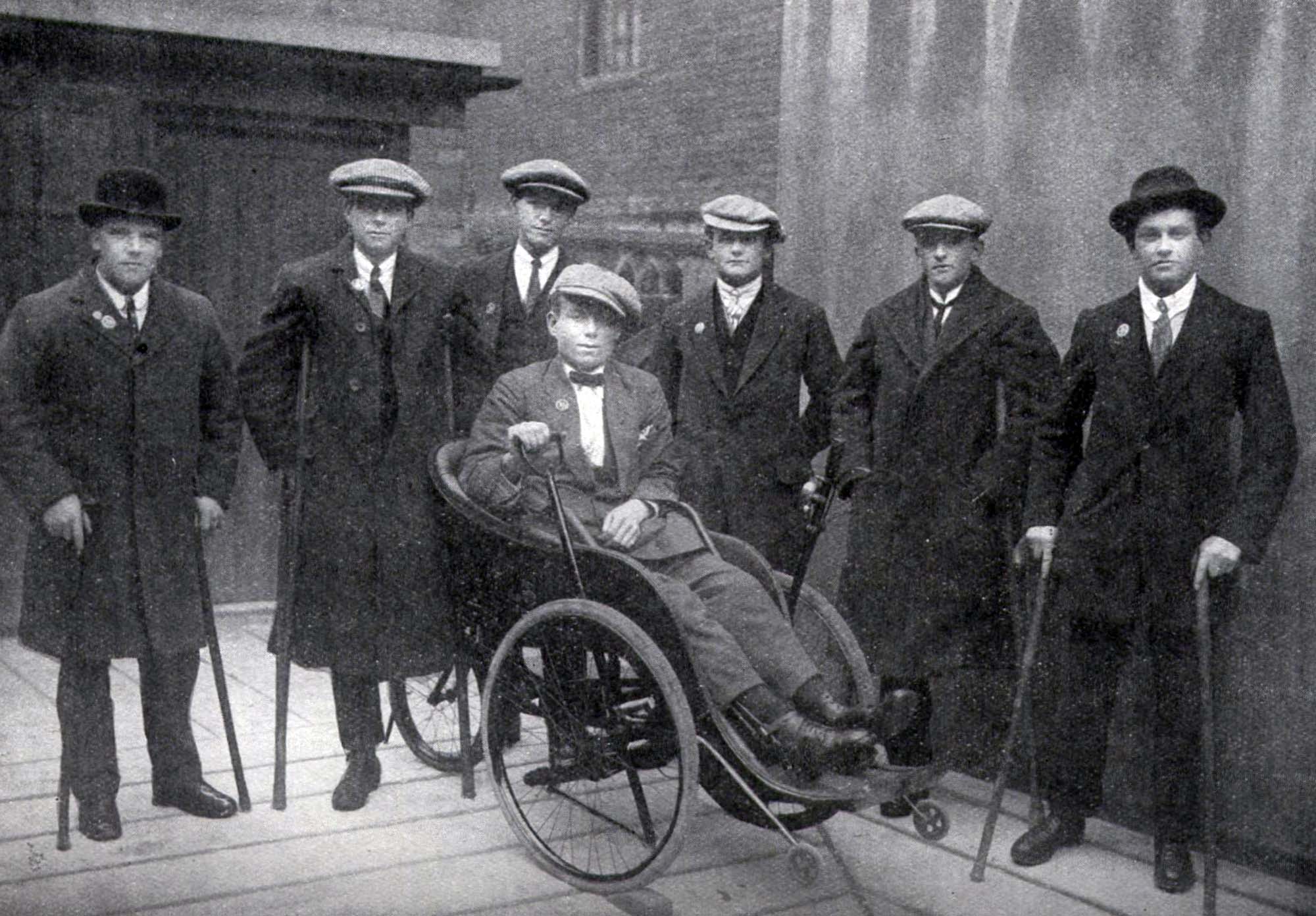 Disabled veterans of World War I - Mosaic 1898