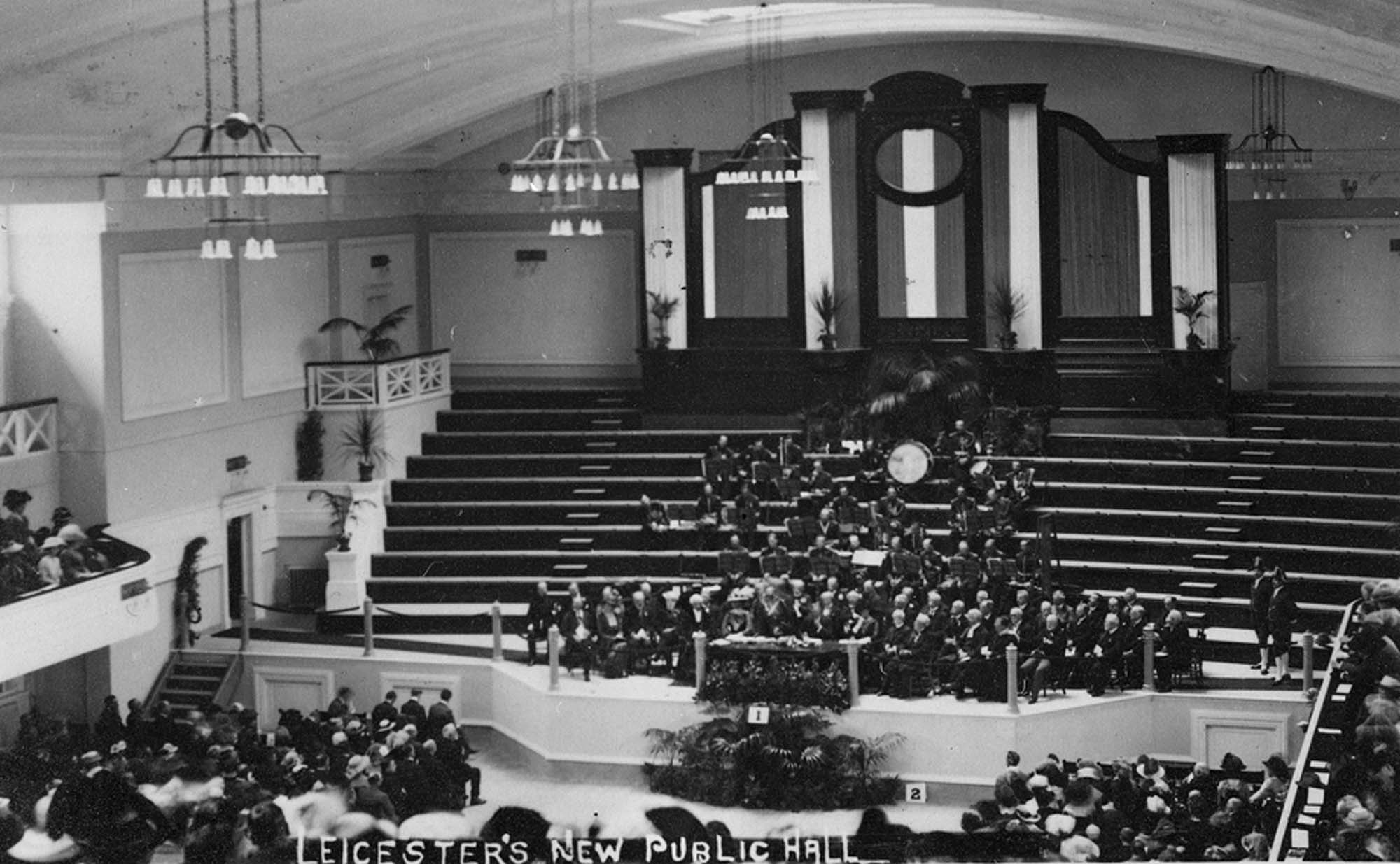 The Opening Ceremony in July 1913