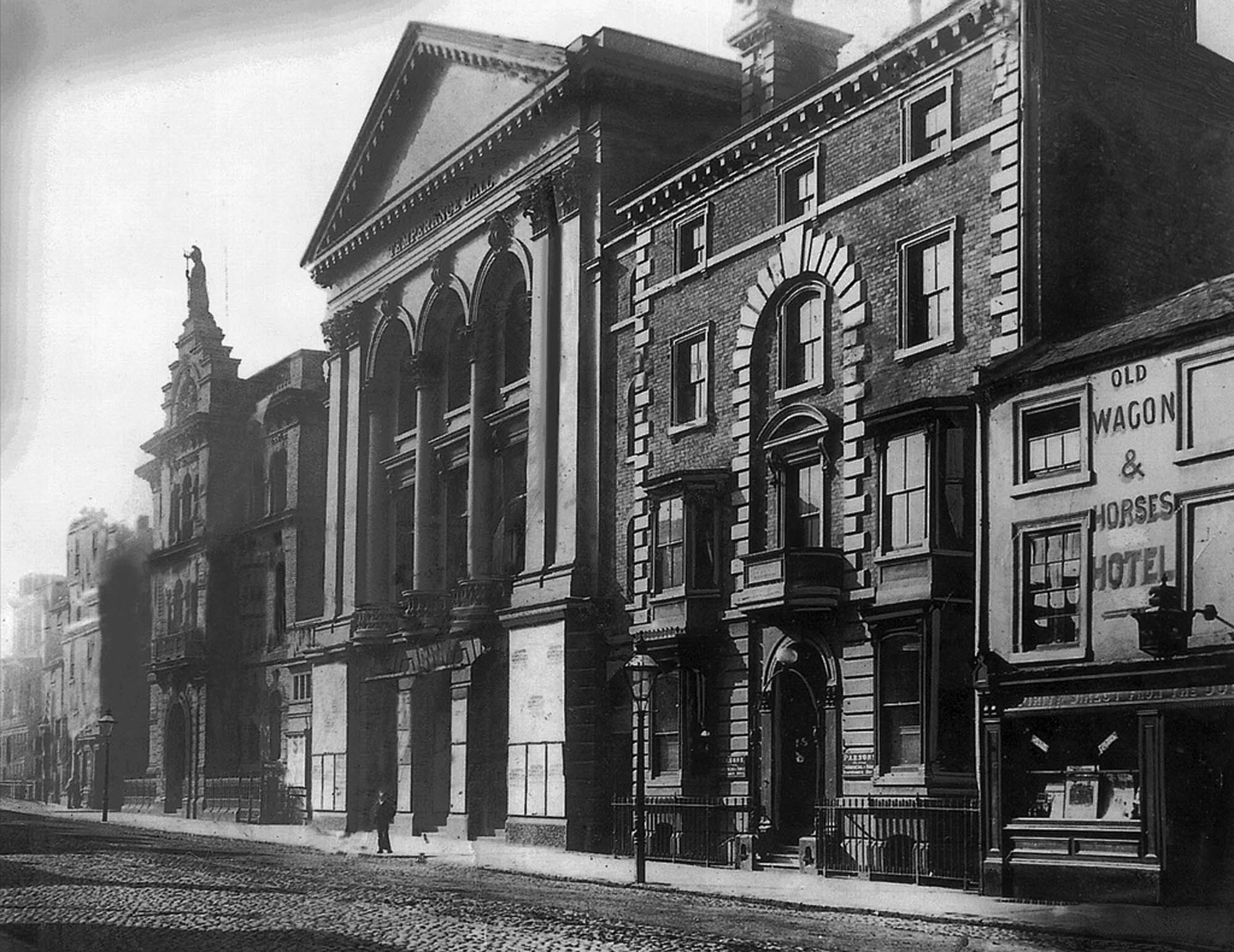 Temperance Hotel and Hall, late 18th Century - Leicester Mercury