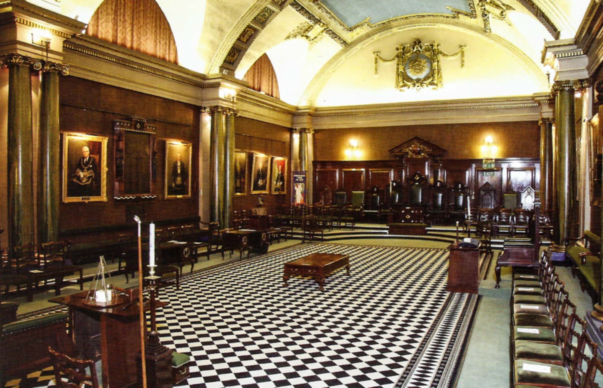 Holmes Lodge Room, Freemasons' Hall, London Road -