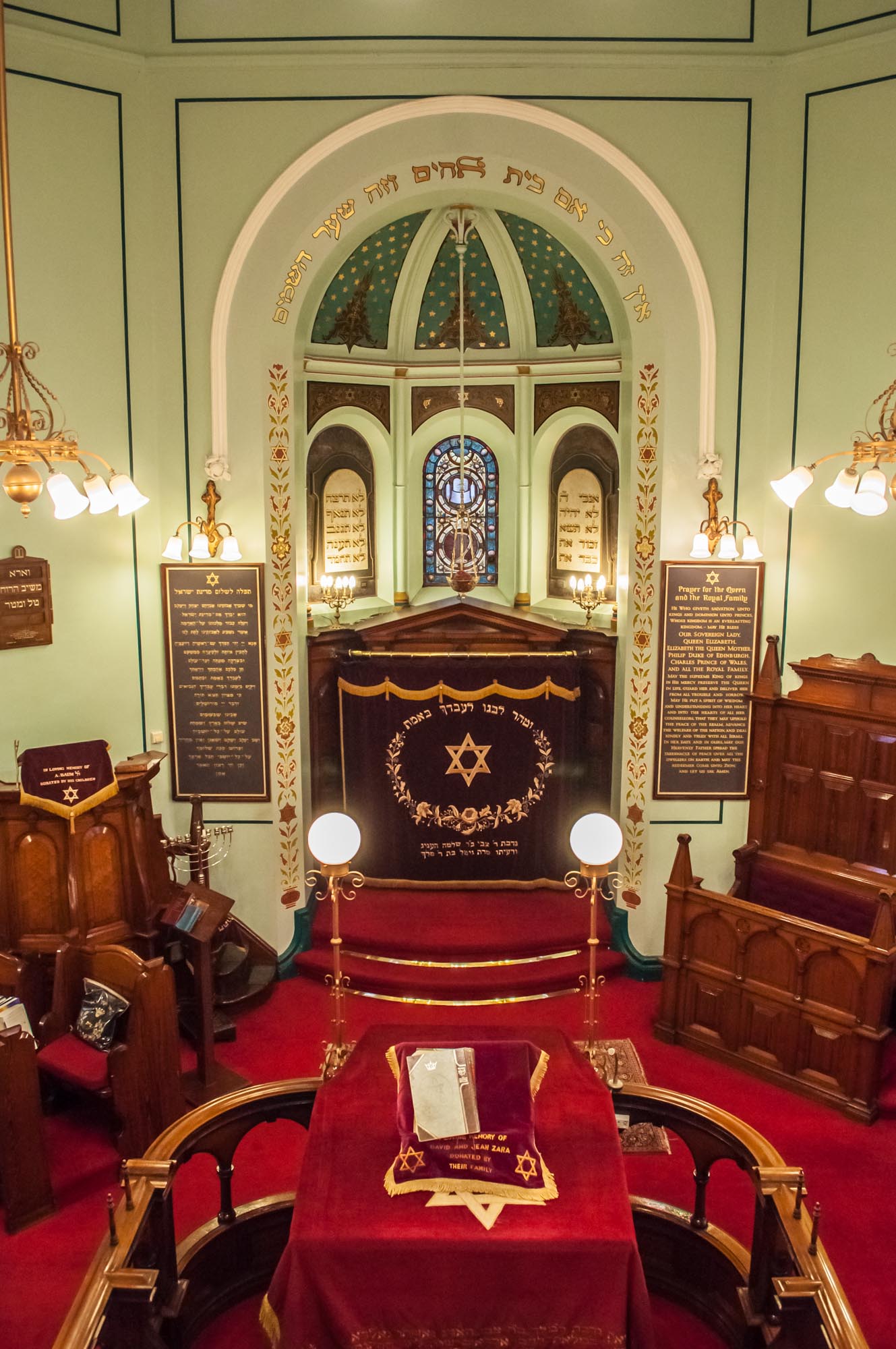 Interior of the Synagogue - 