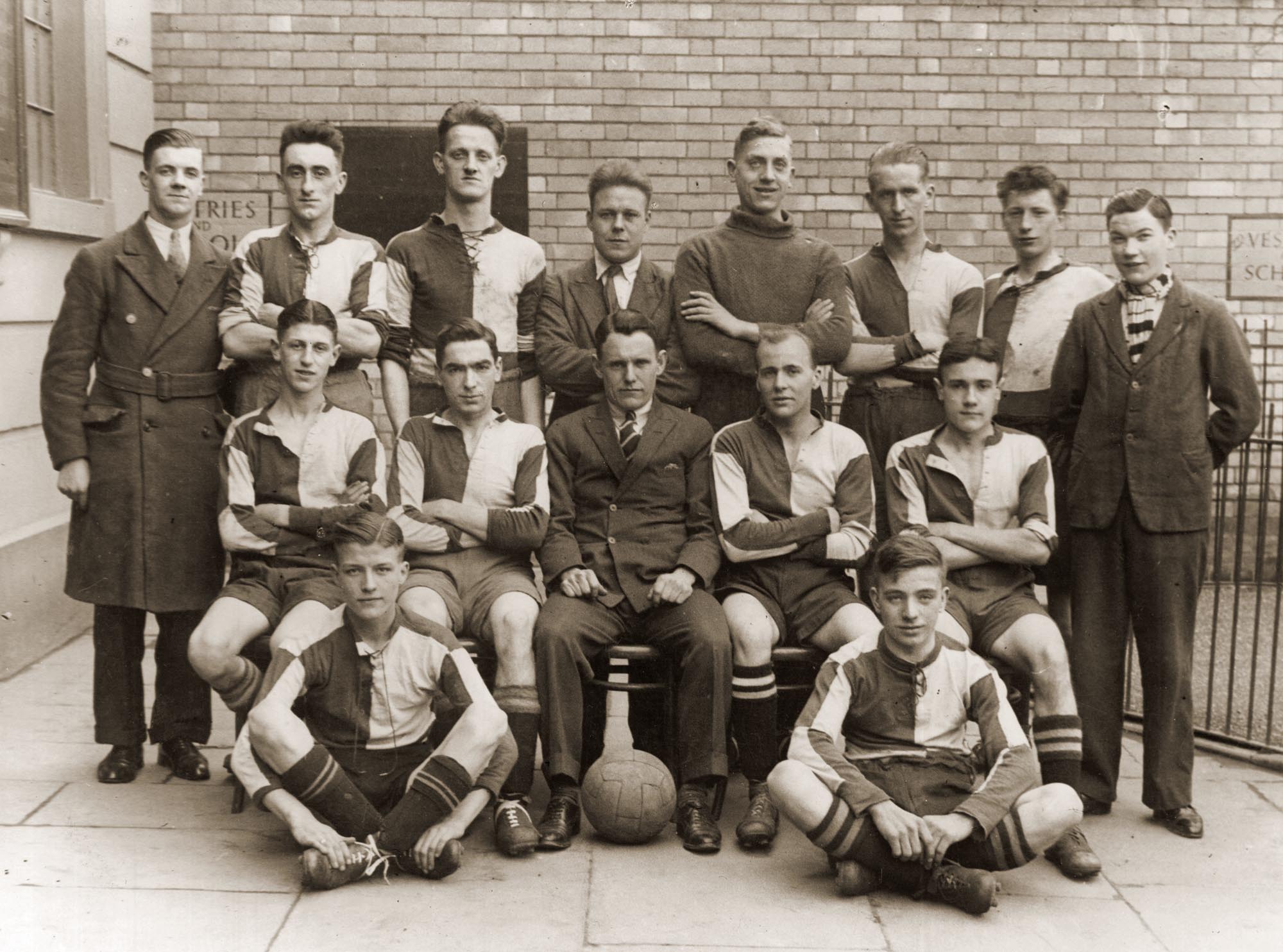 The Charles Street Baptist Church football club, early 20th century - 