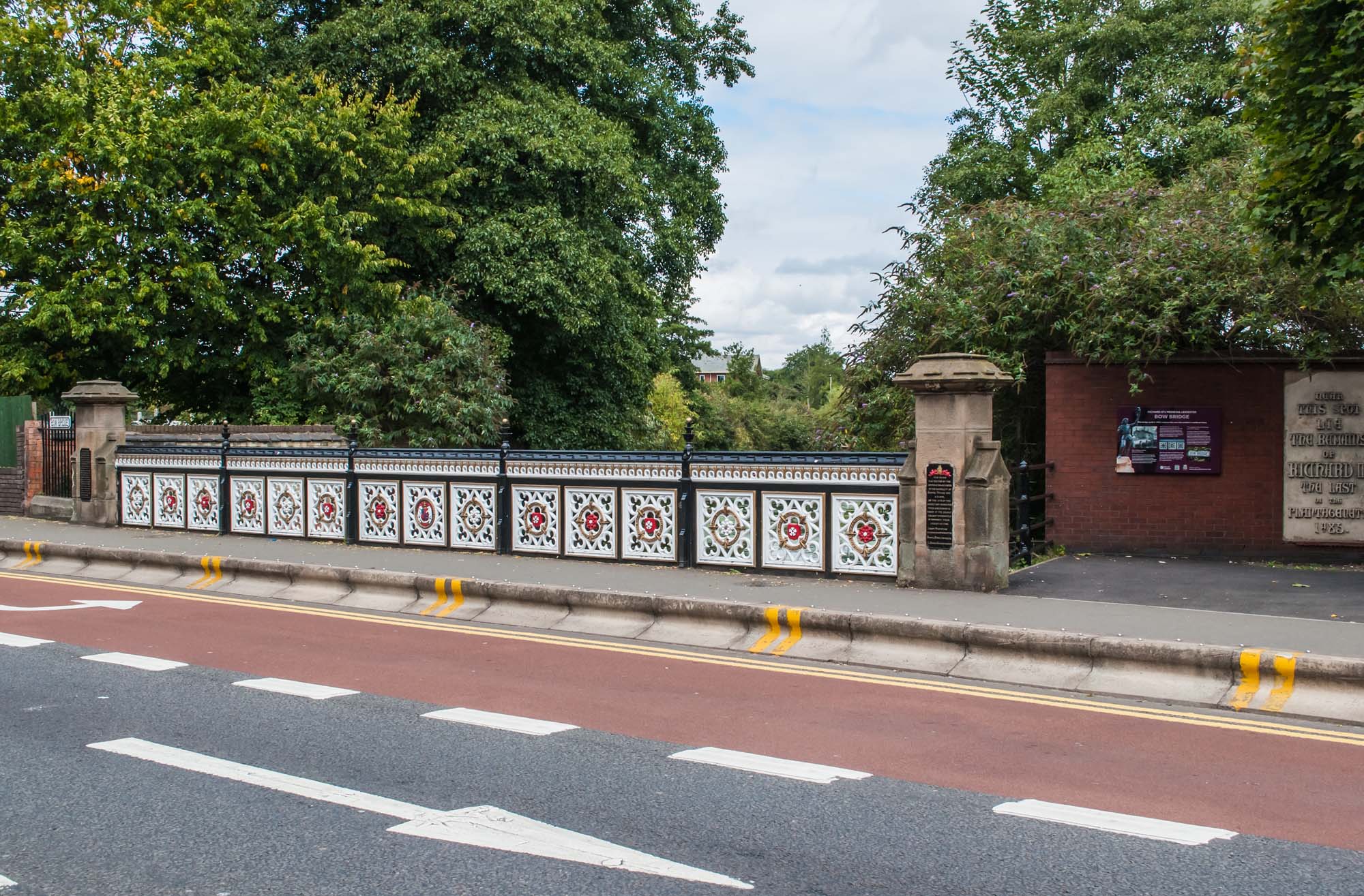 The present Bow Bridge, built in 1863 -