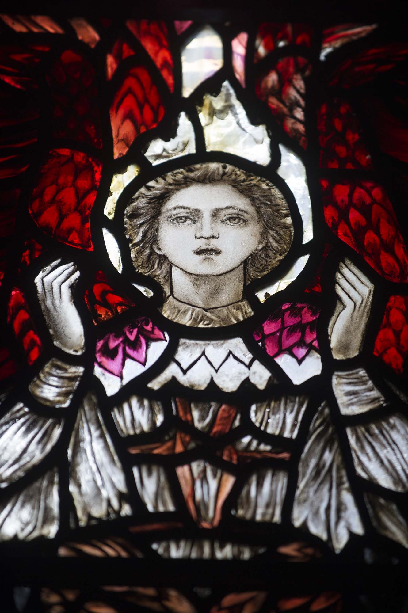 Stained glass in Trinity Chapel - Redpix Photography