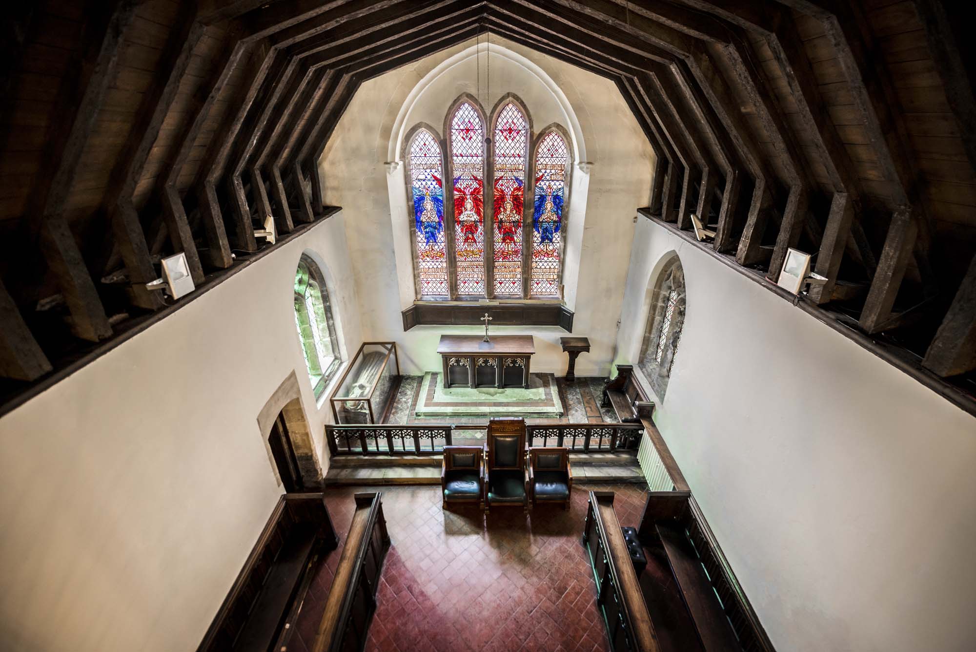 The interior of Trinity Chapel - Redpix Photography