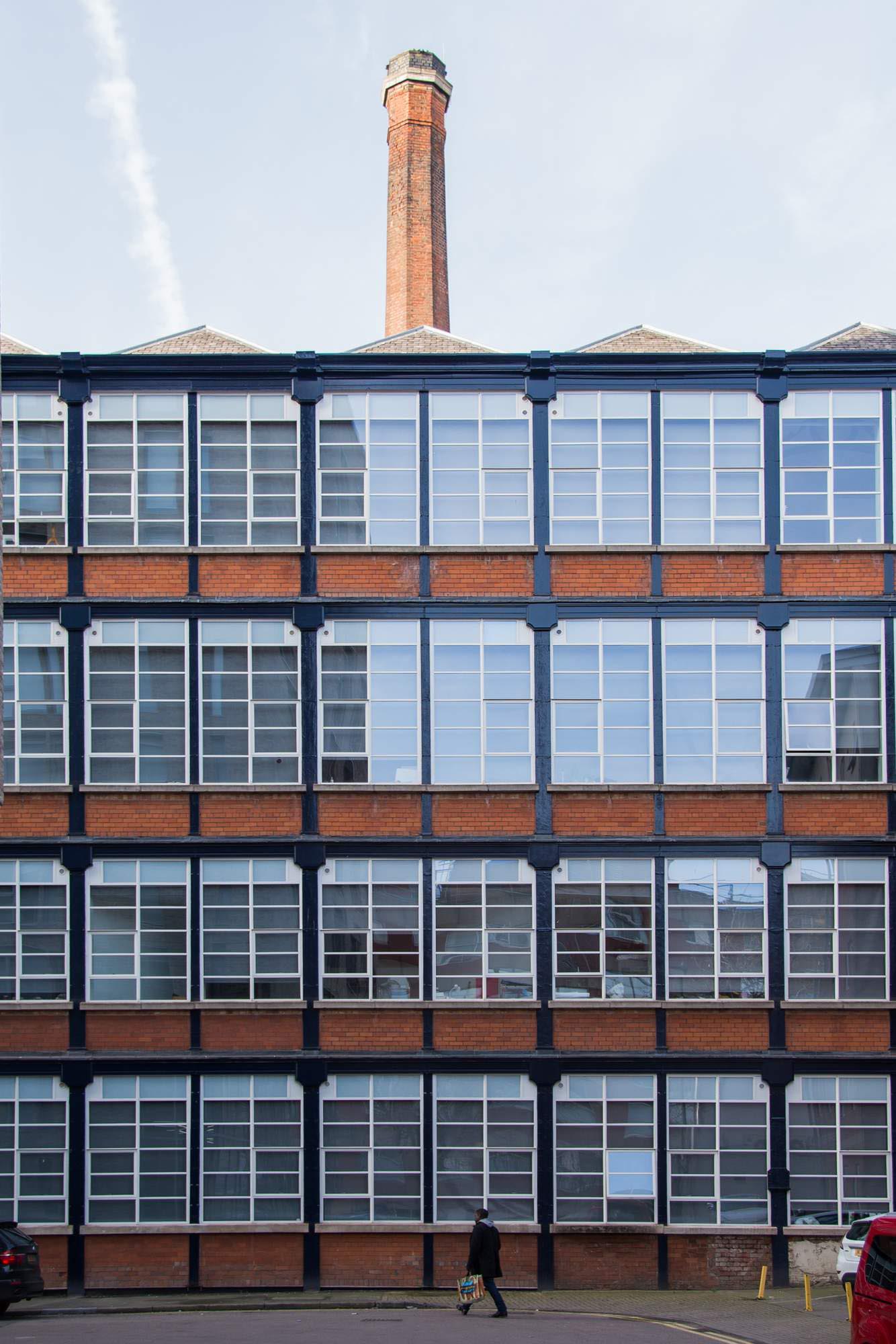 The iron frame factory looking from Jarrom Street - 