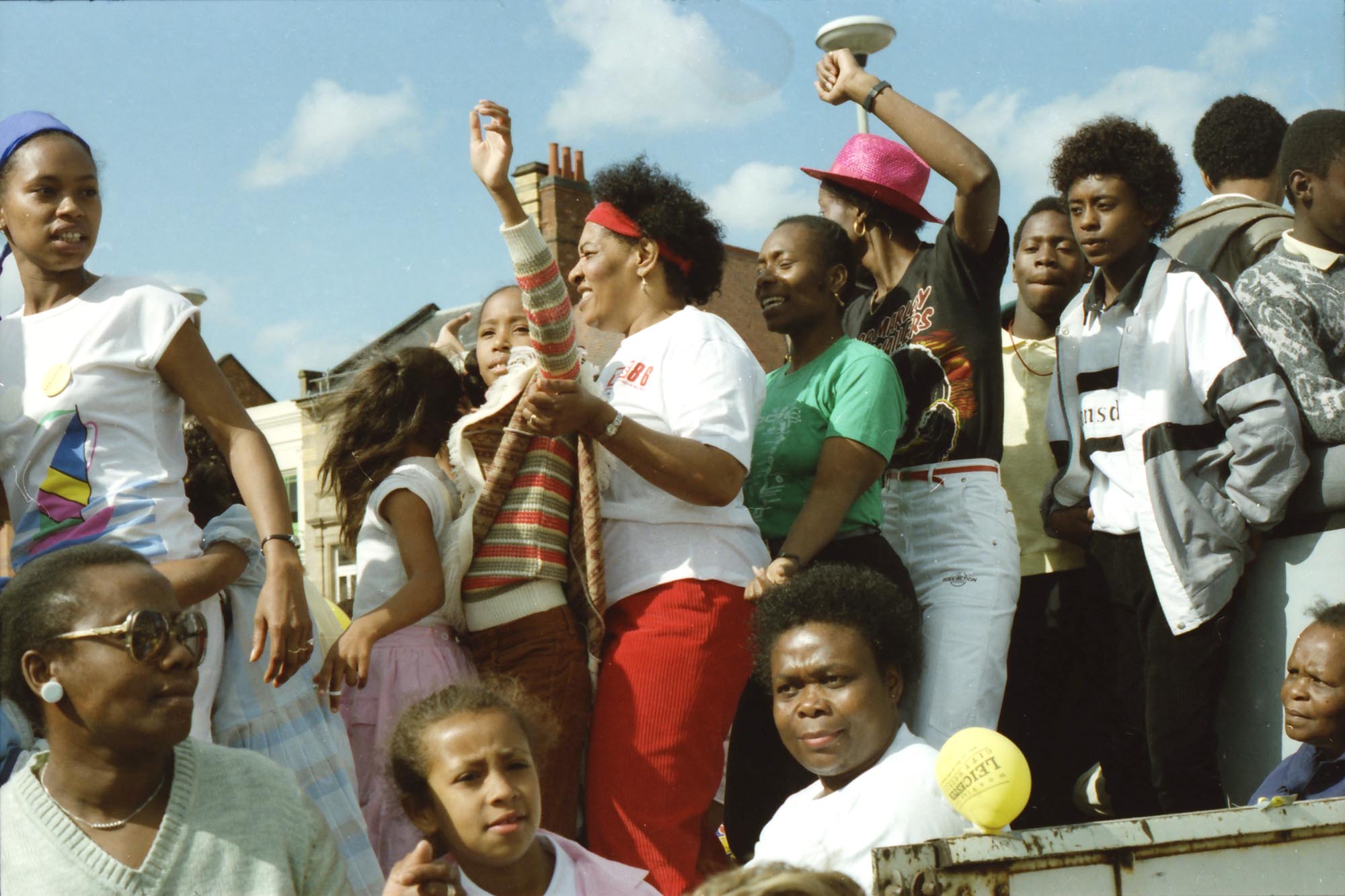 People enjoying the Caribbean Carnival, 1986 -