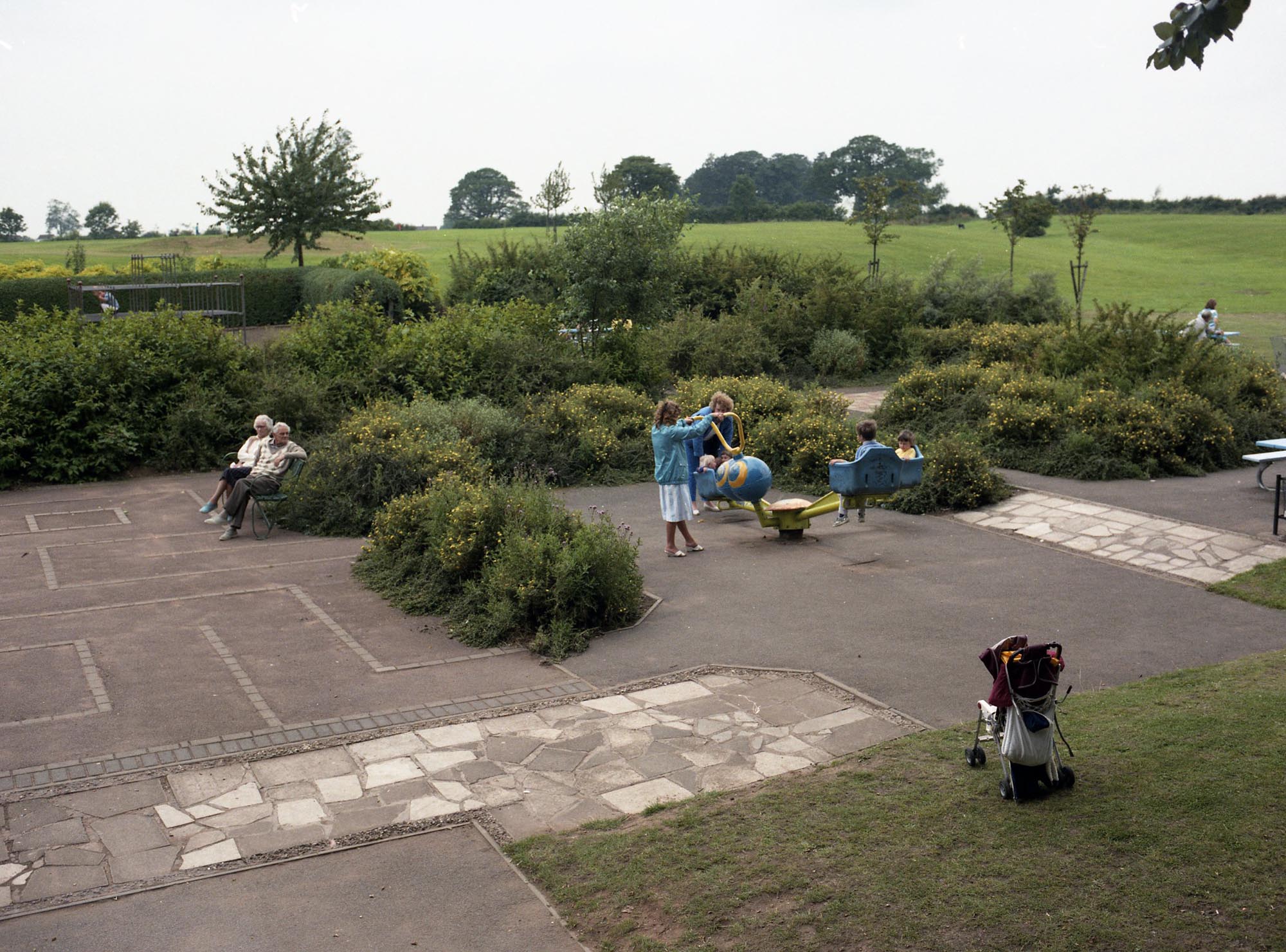 The old playground, August 1987 - 