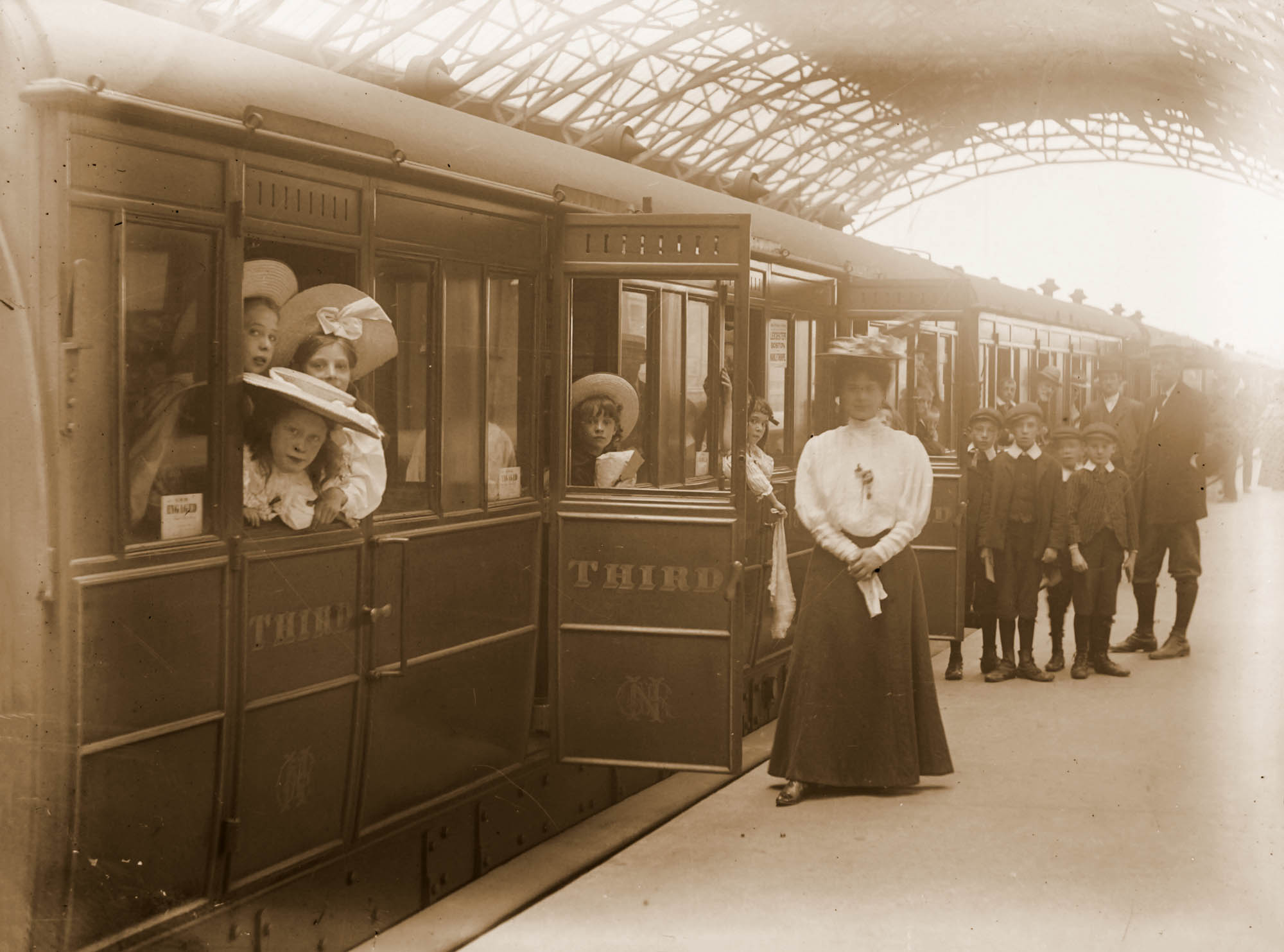 On the train to Mablethorpe -