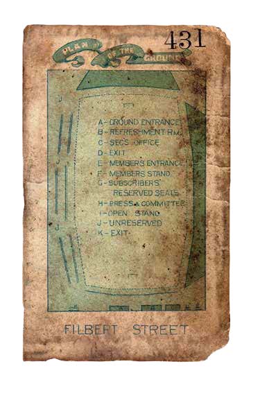 Plan of Filbert Street in 1894 - Leicester City Football Club