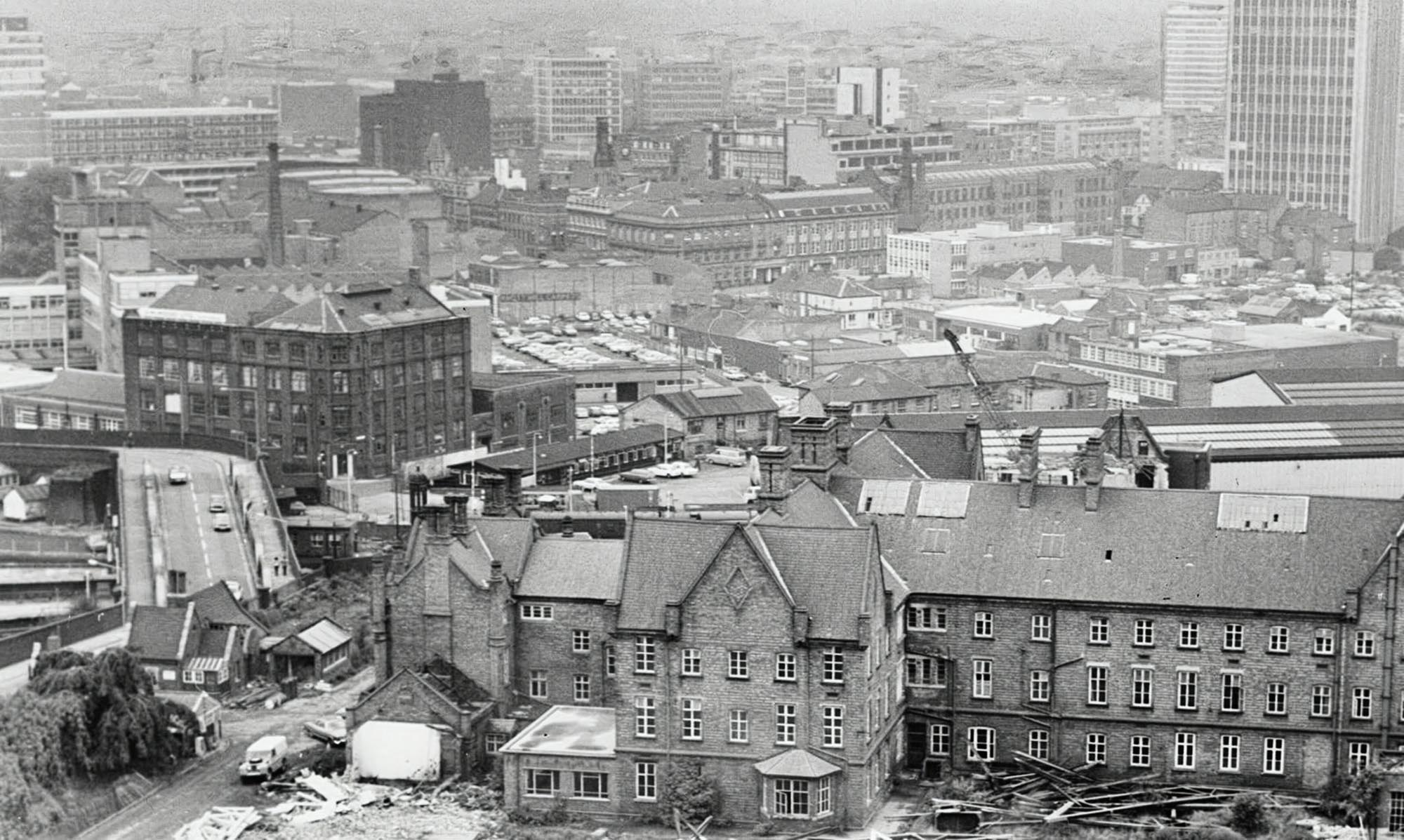 Hillcrest Hospital prior to demolition - Leicester Mercury