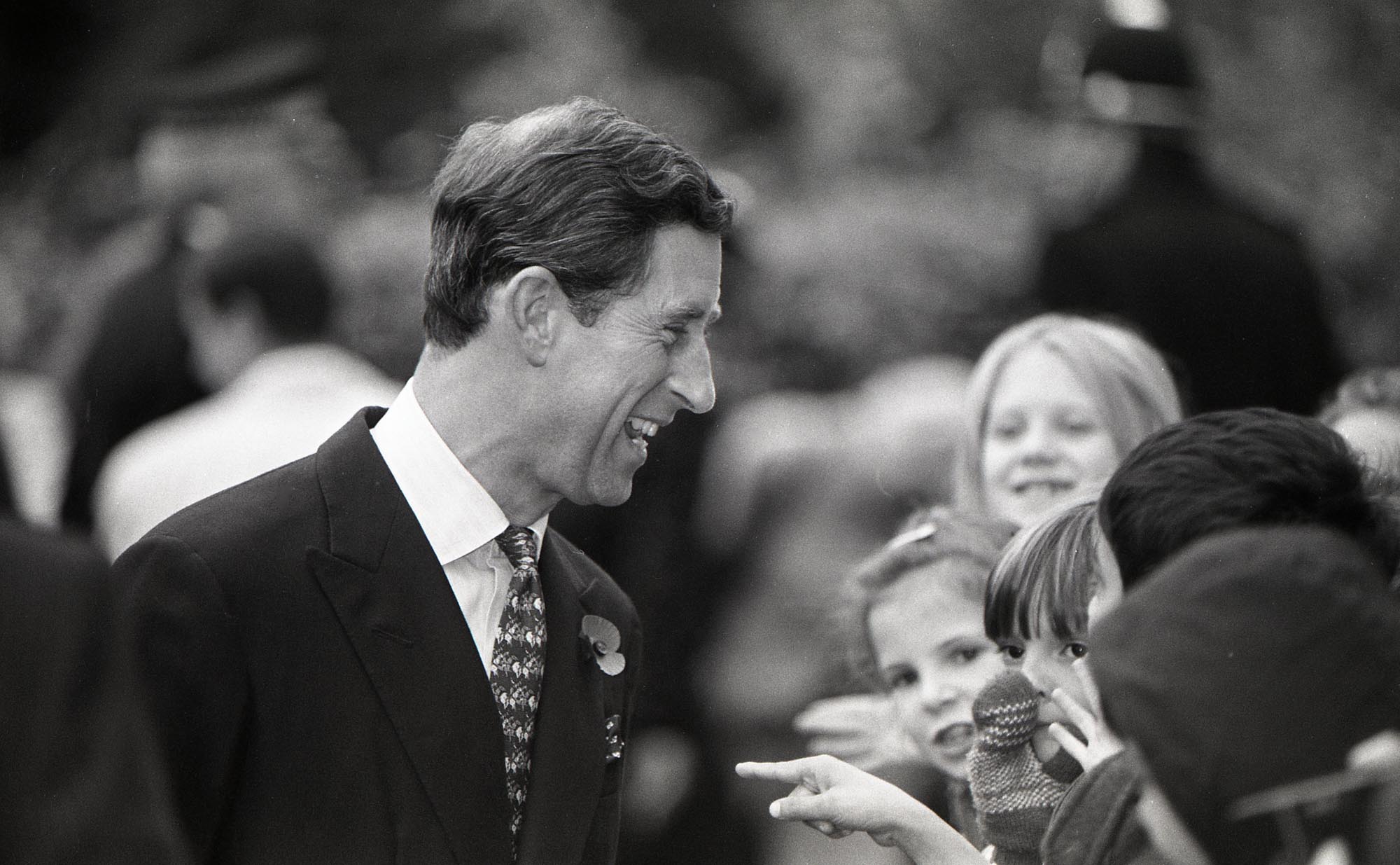 Prince Charles in Leicester, 1991 -