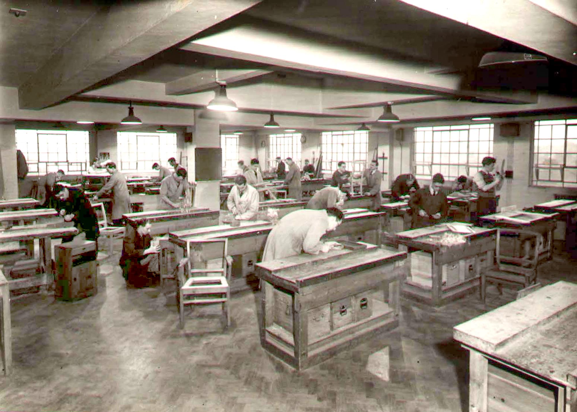 Handicraft shop 1953.JPG