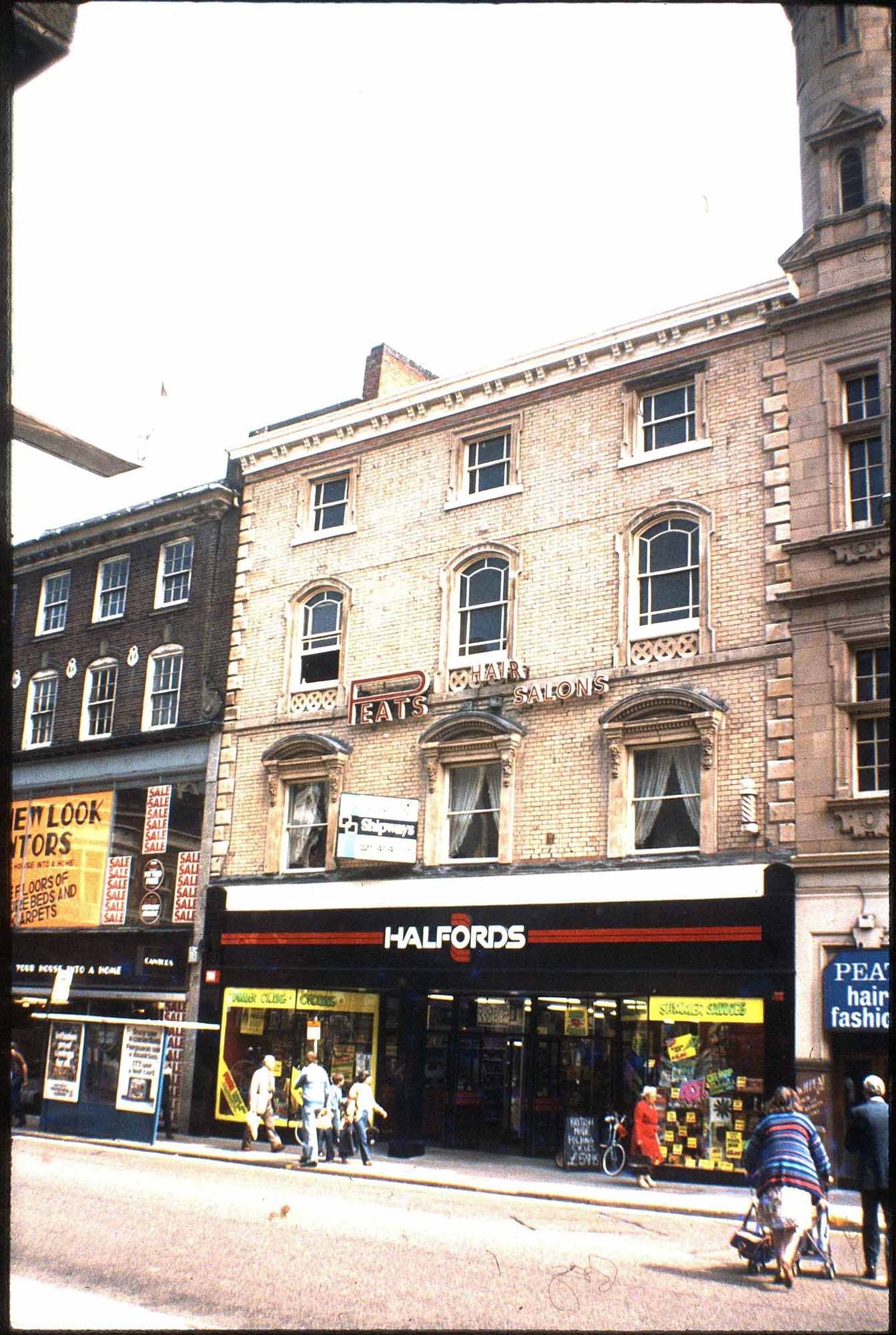 Google image of 9 Halford Street – location of Rushcliffe’s shop. -